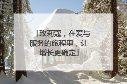 玫莉蔻，在爱与服务的旅程里，让增长更确定