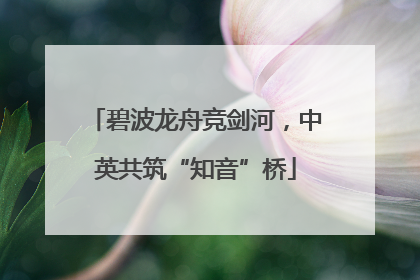 碧波龙舟竞剑河，中英共筑“知音”桥