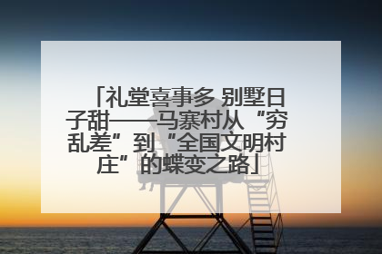 礼堂喜事多 别墅日子甜——马寨村从“穷乱差”到“全国文明村庄”的蝶变之路