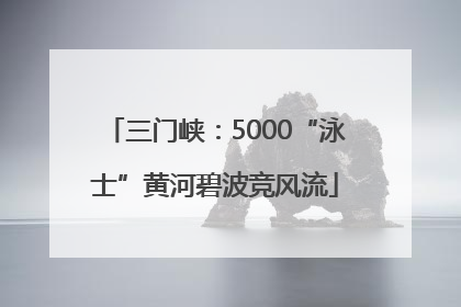 三门峡：5000“泳士”黄河碧波竞风流