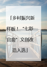 乡村振兴新样板！“七彩官畲”文创改造入选