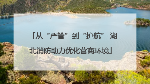从“严管”到“护航” 湖北消防助力优化营商环境