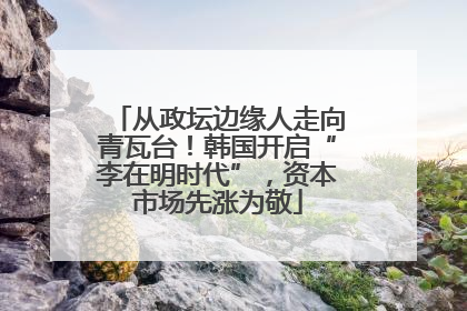 从政坛边缘人走向青瓦台！韩国开启“李在明时代”，资本市场先涨为敬