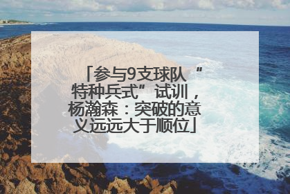 参与9支球队“特种兵式”试训，杨瀚森：突破的意义远远大于顺位