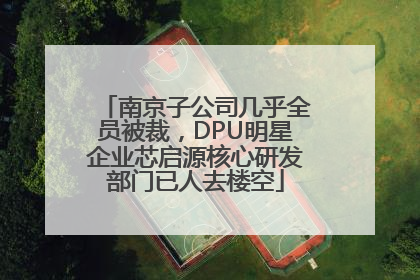 南京子公司几乎全员被裁，DPU明星企业芯启源核心研发部门已人去楼空