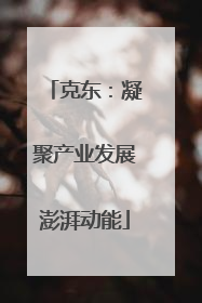 克东：凝聚产业发展澎湃动能