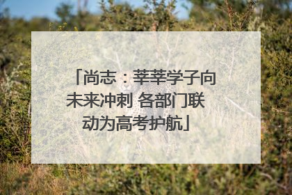 尚志：莘莘学子向未来冲刺 各部门联动为高考护航