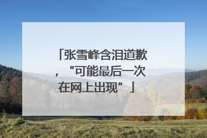 张雪峰含泪道歉，“可能最后一次在网上出现”