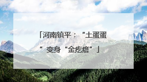 河南镇平：“土蛋蛋”变身“金疙瘩”