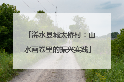浠水县城太桥村：山水画卷里的振兴实践