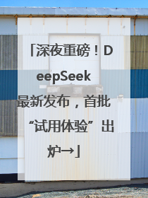 深夜重磅！DeepSeek最新发布，首批“试用体验”出炉→