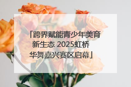 跨界赋能青少年美育新生态 2025虹桥华舞嘉兴赛区启幕