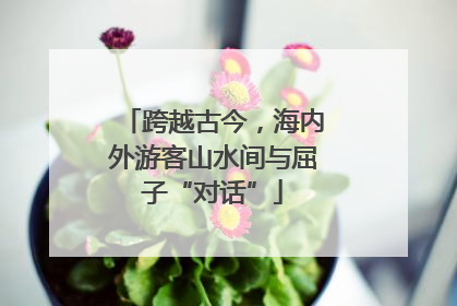 跨越古今，海内外游客山水间与屈子“对话”
