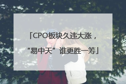 CPO板块久违大涨，“易中天”谁更胜一筹